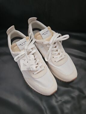 Rag & Bone Retro Mesh Suede Runnner Sneaker Laceup Shoe Ss38.5Eu 8/8.5US